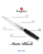 BERLINGER HAUS SLICING KNIFE 20CM – MATTE BLACK COLLECTION