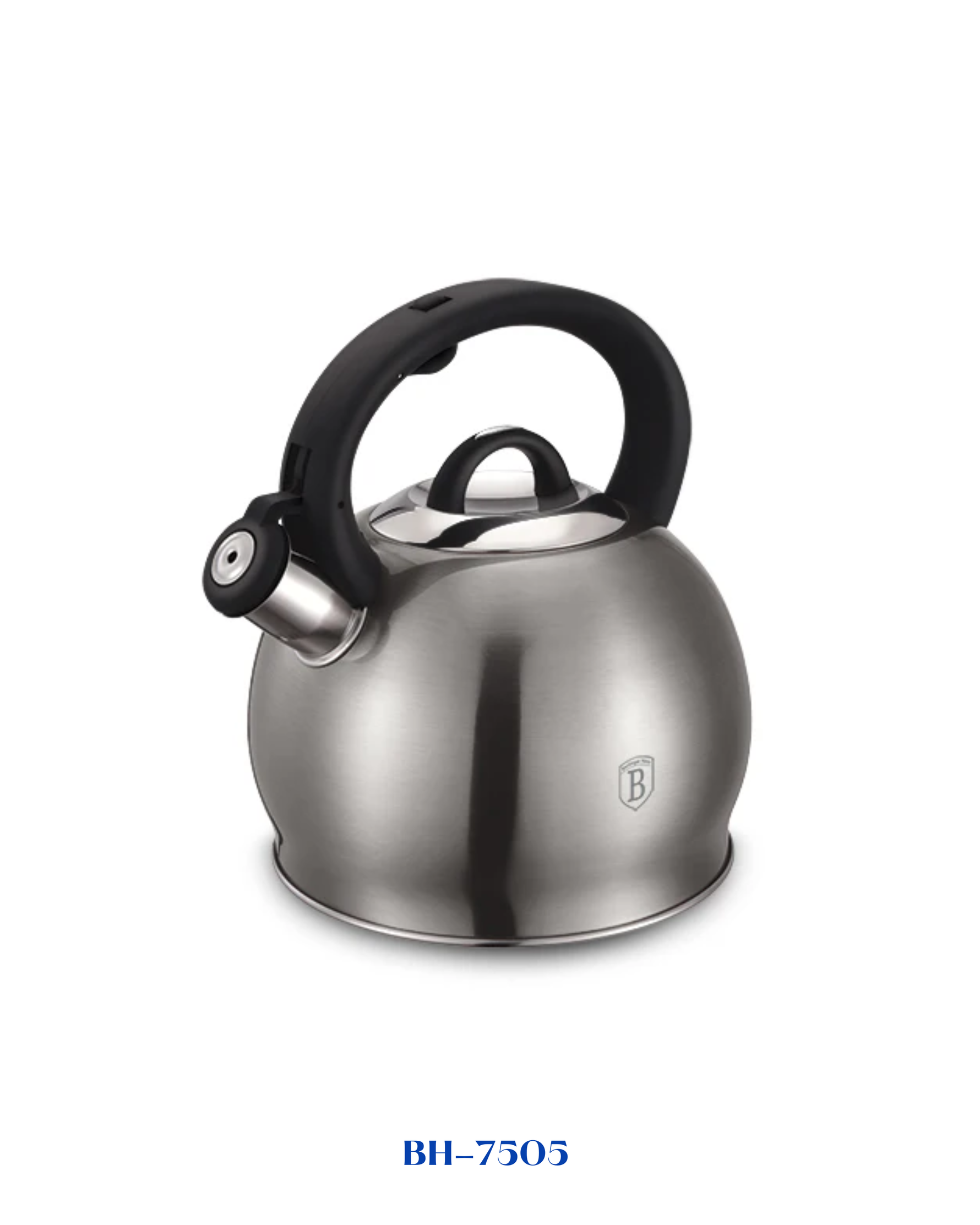 BERLINGER HAUS STAINLESS STEEL WHISTLING KETTLE 3L