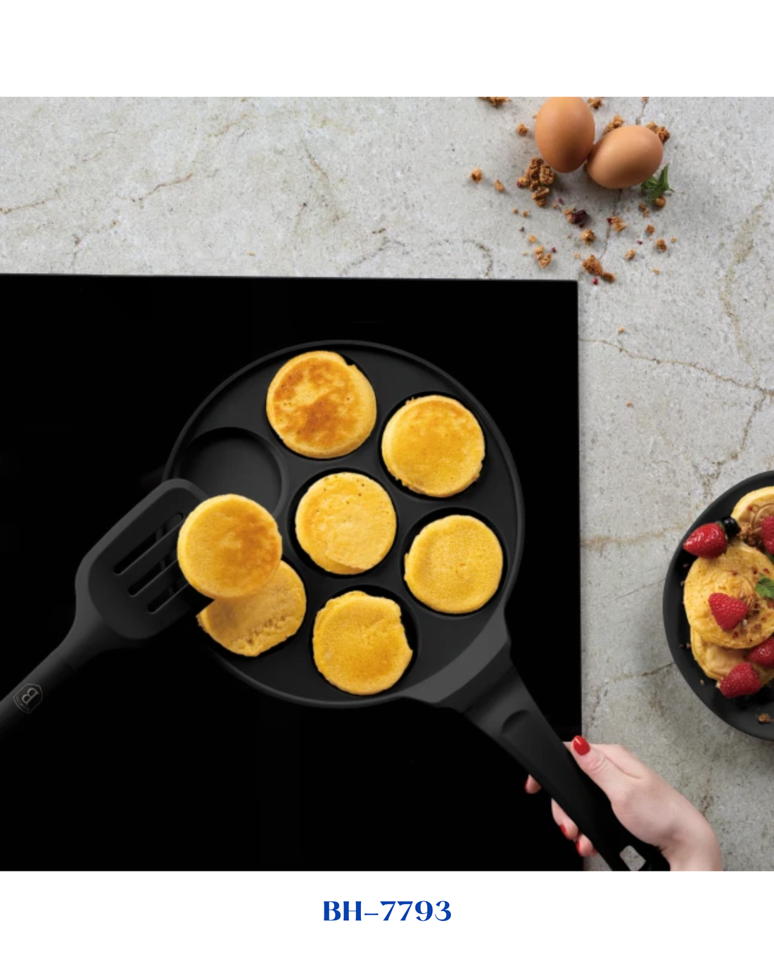 BERLINGER HAUS 7-HOLE PANCAKE PAN (26 CM)