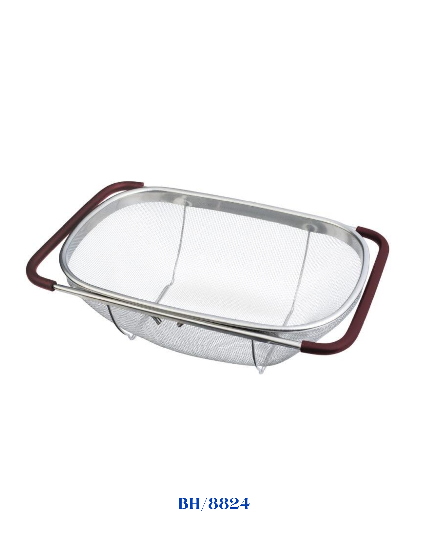 BERLINGER HAUS FLEXIBLE MESH BASKET WITH ADJUSTABLE HANDLES