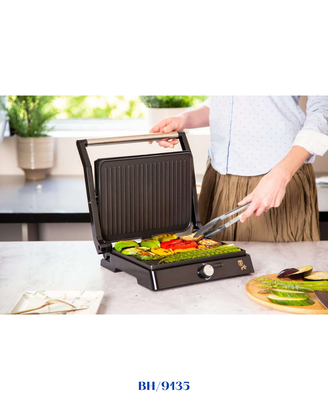 BERLINGER HAUSHEALTH GRILL & PANINI PRESS