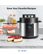 NUTRICOOK SMART POT 3 PRESSURE COOKER 1200W 8L