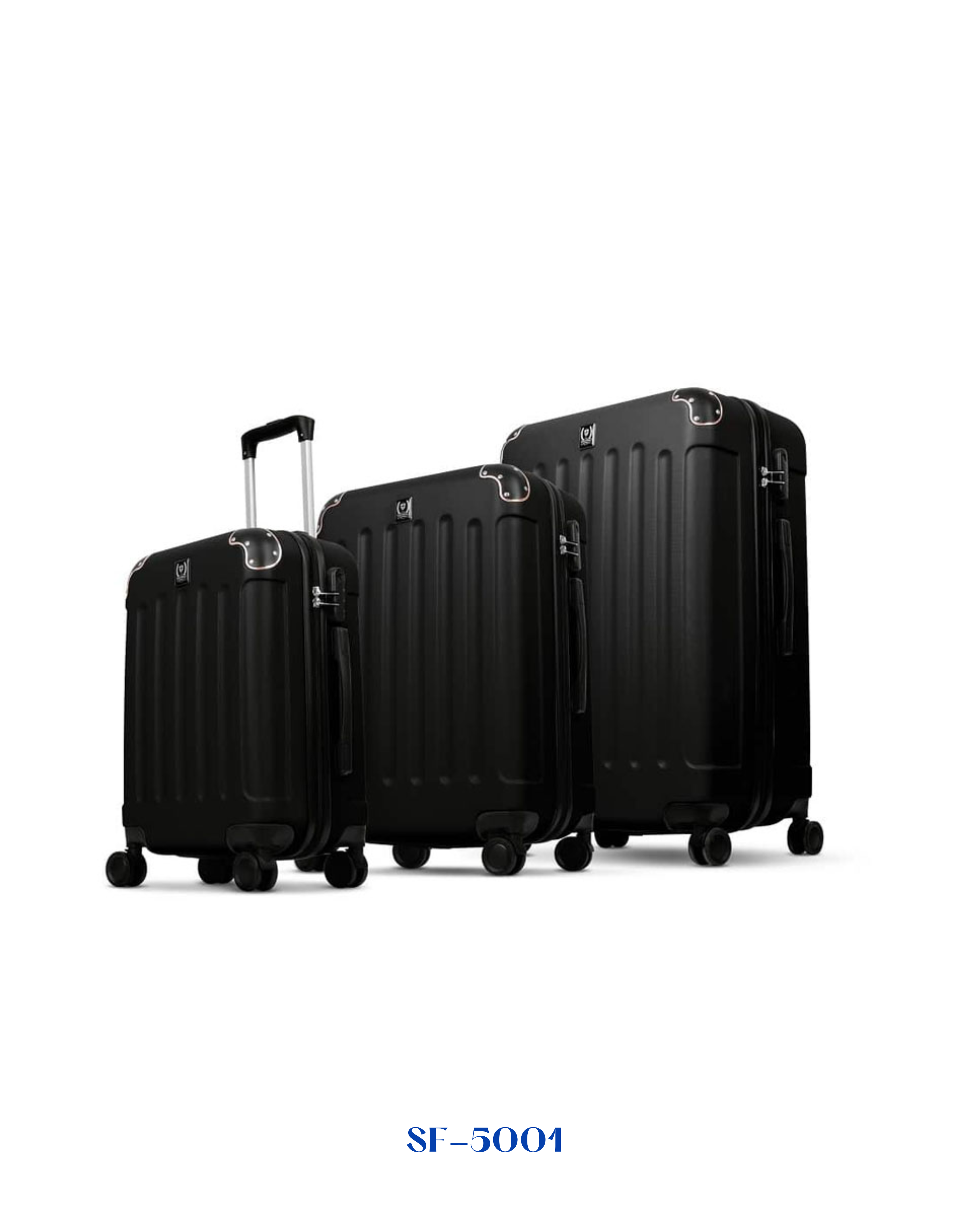 SWISS HUFEISEN 3-PIECE SUITCASE SET