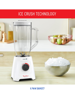 MOULINEX BLENDFORCE XXL BLENDER 600W 2.8L