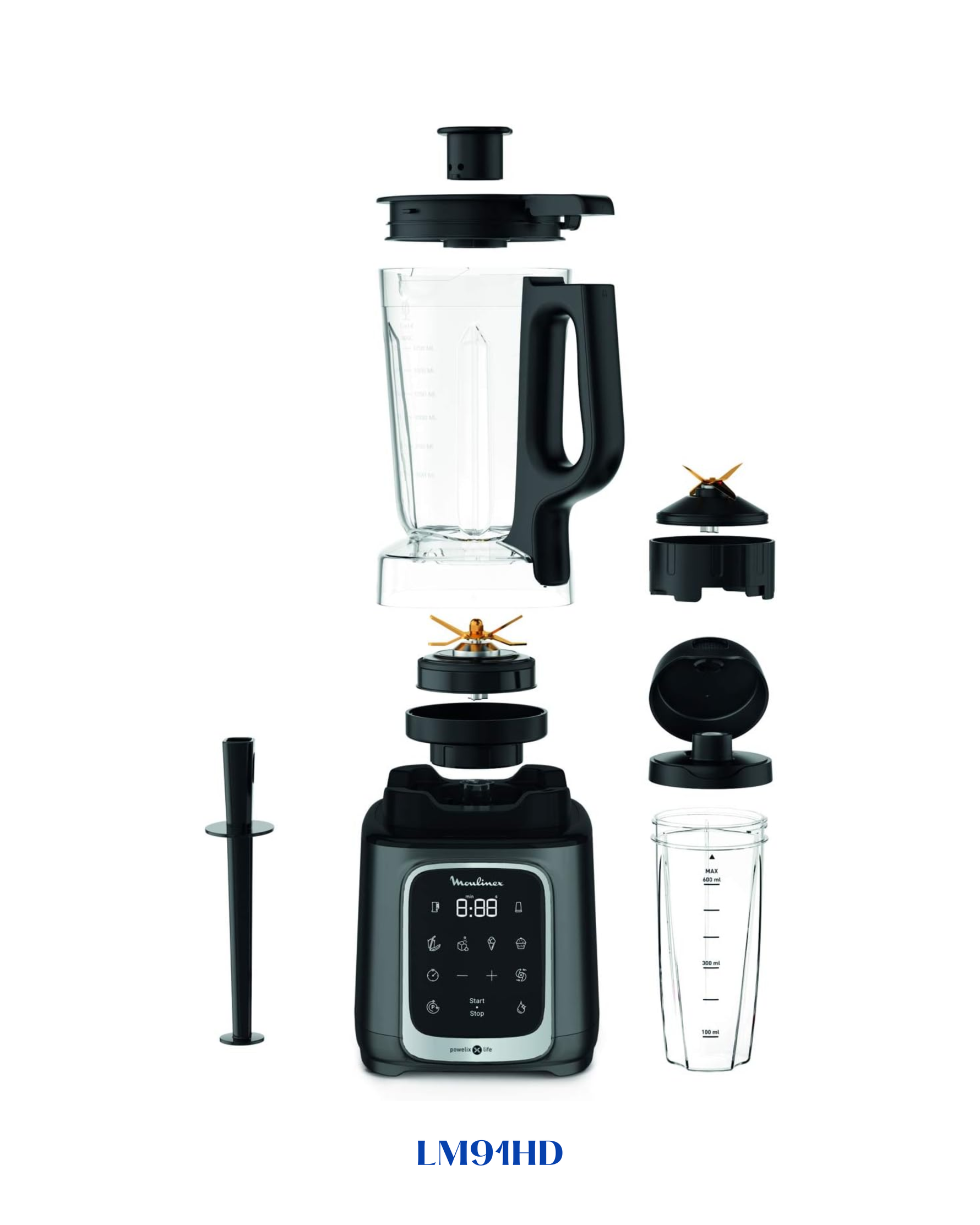 MOULINEX INFINYMIX+ HIGH-SPEED BLENDER 1600W 1.75L