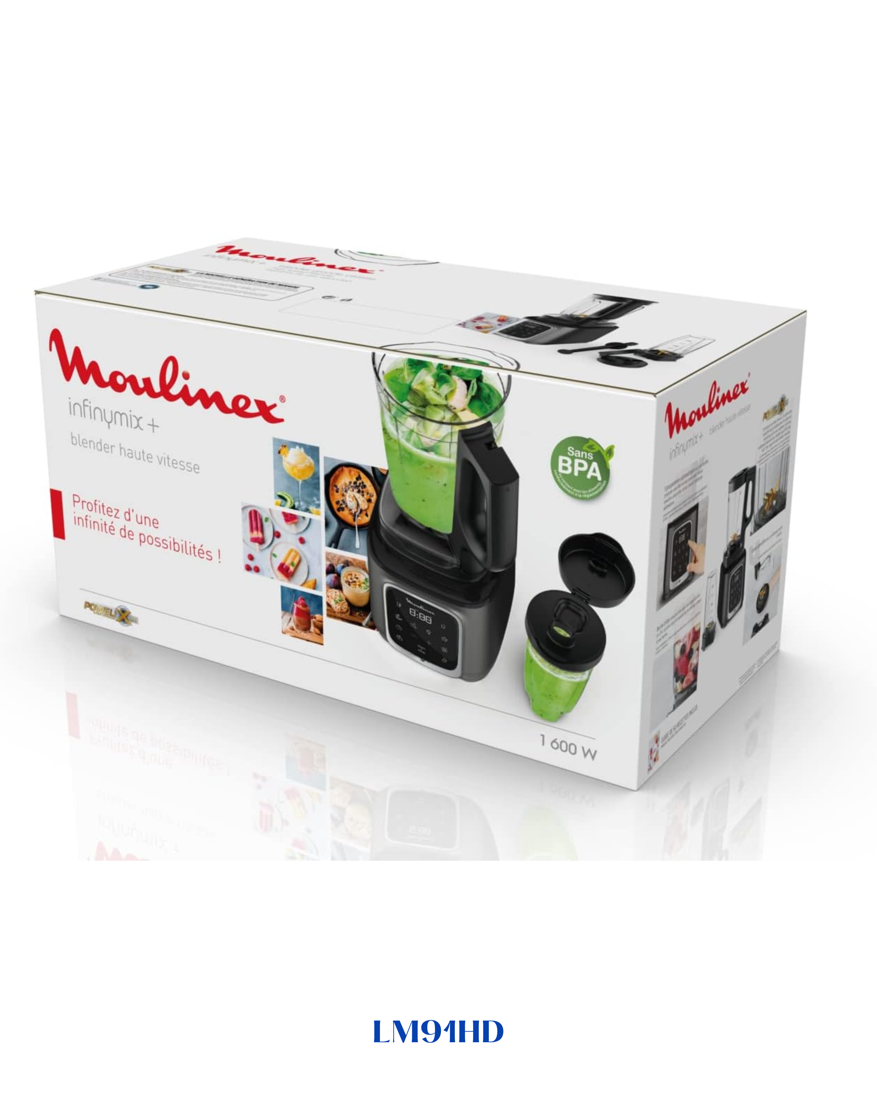 MOULINEX INFINYMIX+ HIGH-SPEED BLENDER 1600W 1.75L