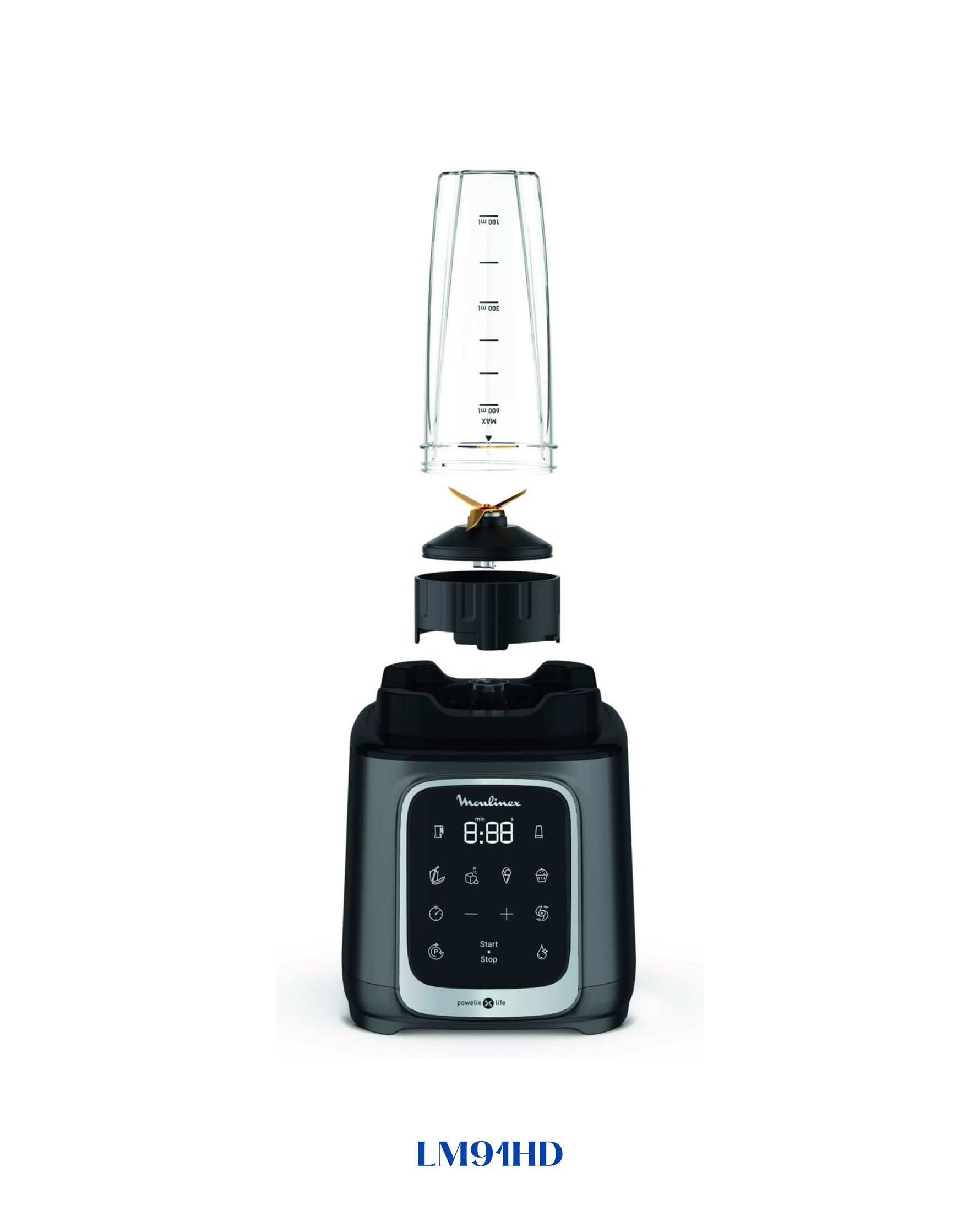 MOULINEX INFINYMIX+ HIGH-SPEED BLENDER 1600W 1.75L