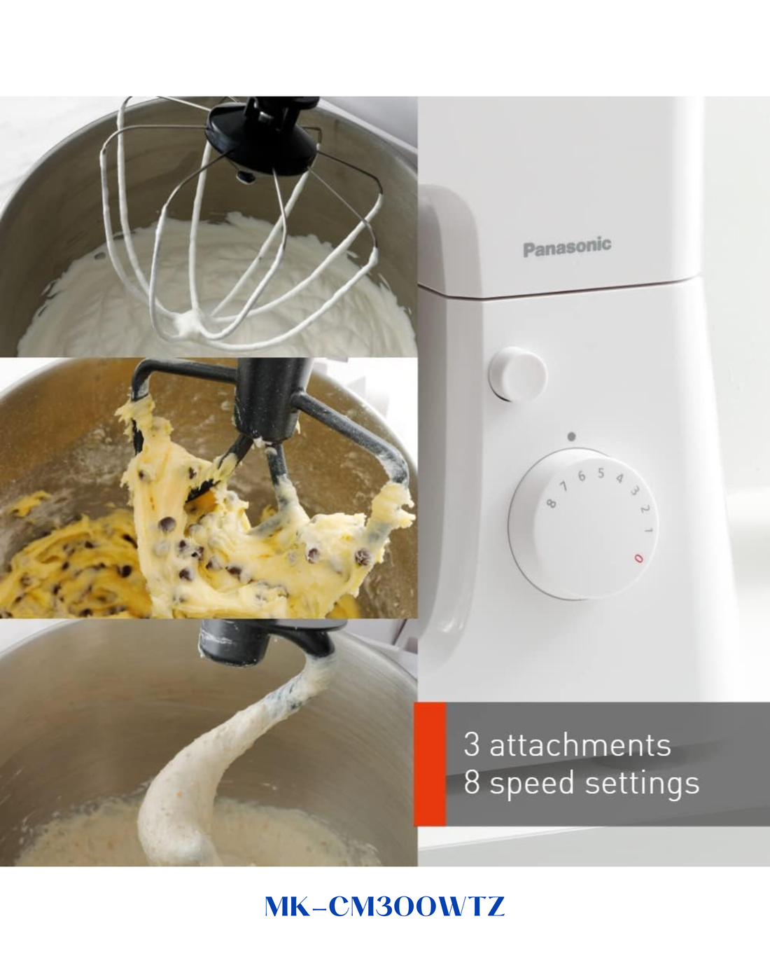 PANASONIC KITCHEN MACHINE 1000W 4.3L