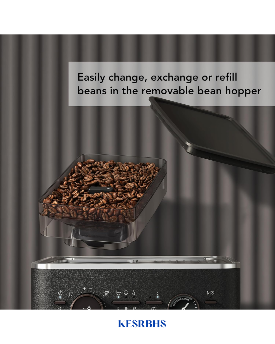 KITCHENAID BEAN HOPPER FOR SEMI AUTOMATIC ESPRESSO MACHINE