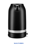KitchenAid Variable Temperature Kettle 3000W 1.7L – Matte Black