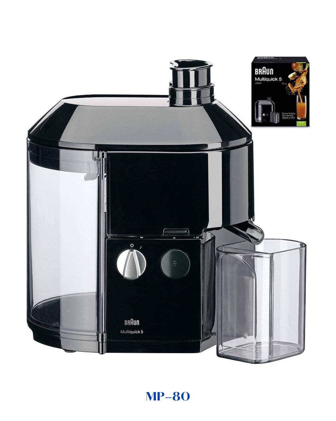 BRAUN MULTIPRESS AUTOMATIC JUICER 600W 0.5L