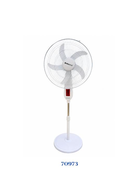 HELLBRON RECHARGEABLE PEDESTAL FAN 18 INCH