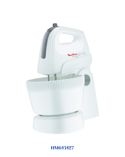 MOULINEX POWERMIX HAND MIXER WITH ROTATING BOWL 500W 3.3L
