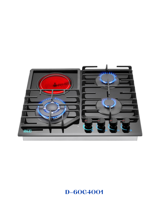 DLC Built-in Gas & Electric Hob 60cm