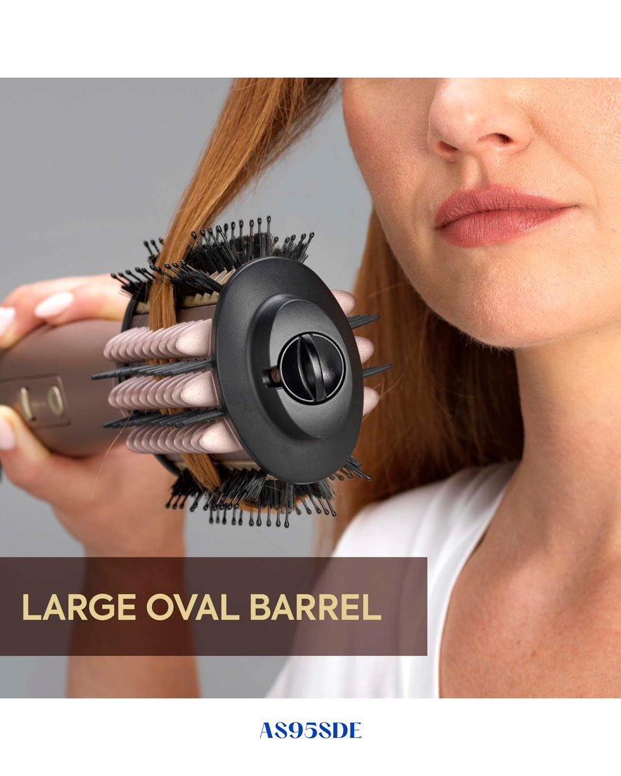 BaByliss 3-in-1 Hot Air Styling Brush 1000W Rose Gold