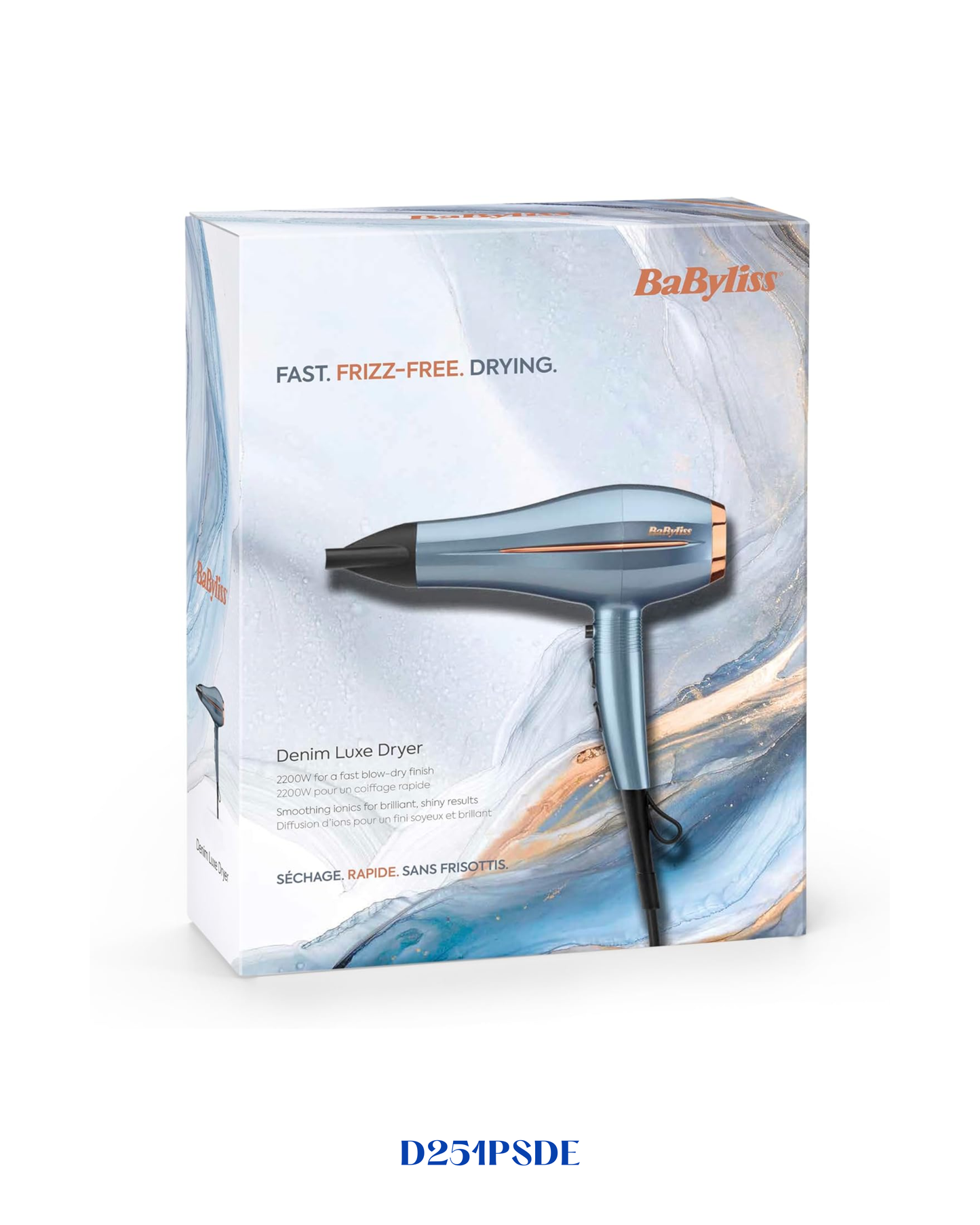 BaByliss Denim Luxe Hair Dryer 2200W
