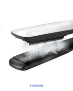BaByliss Steam Lustre Professional Hair Straightener 56W