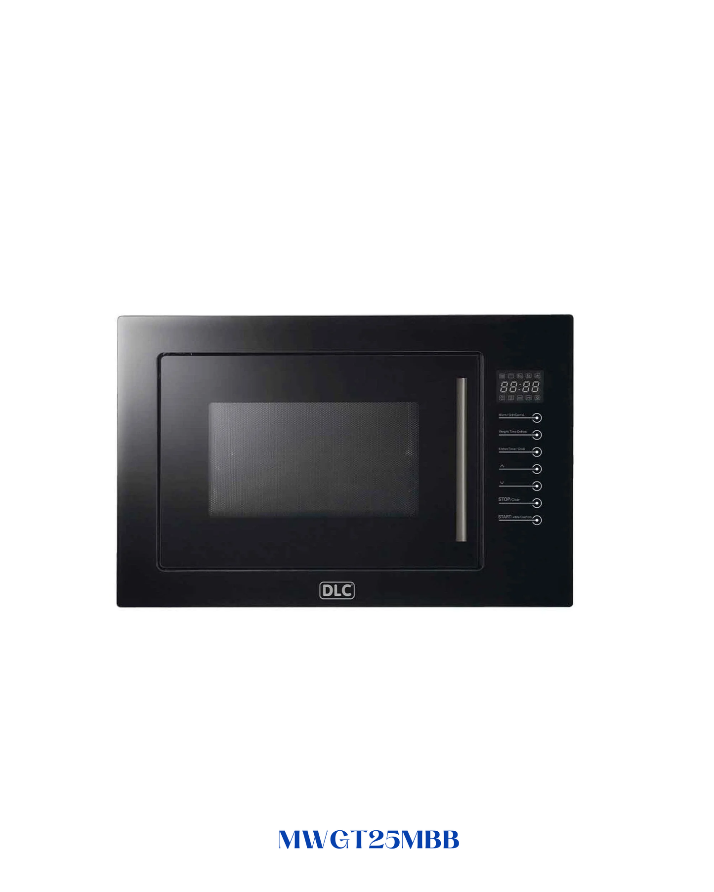 DLC Built-in Microwave Grill Black 25L 900W