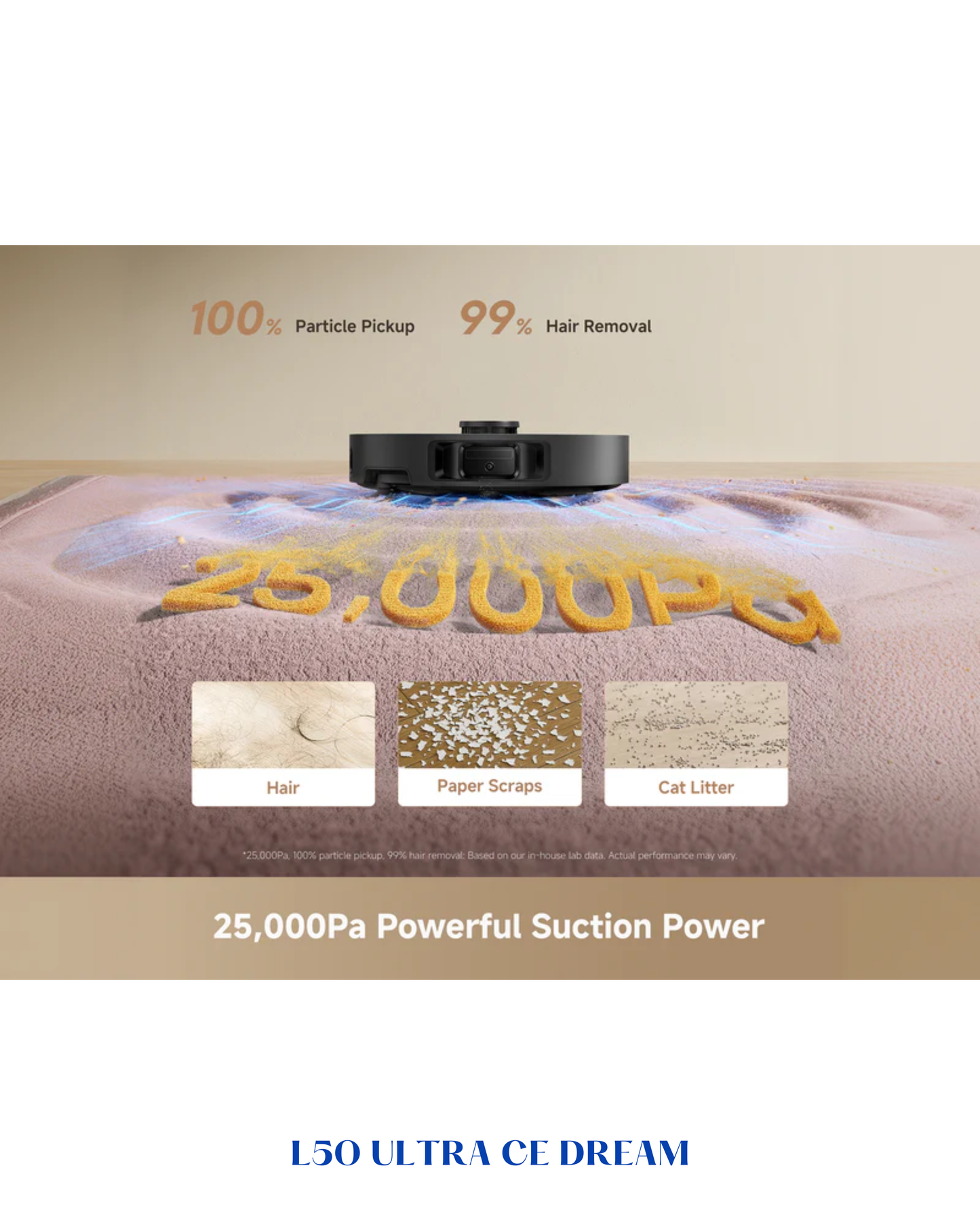DREAME L50 ULTRA CE ROBOT VACUUM AND MOP
