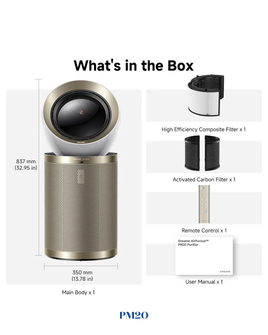 DREAME AIRPURSUETM 3-IN-1 SMART AIR PURIFIER