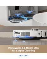 DREAME X40 ULTRA ROBOT VACUUM AND MOP – WHITE