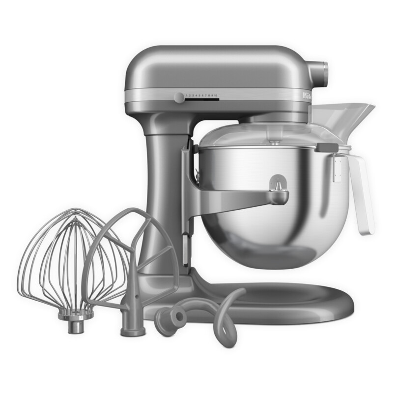 KitchenAid 5KSM70JPXBCU Contour Silver - included accessories