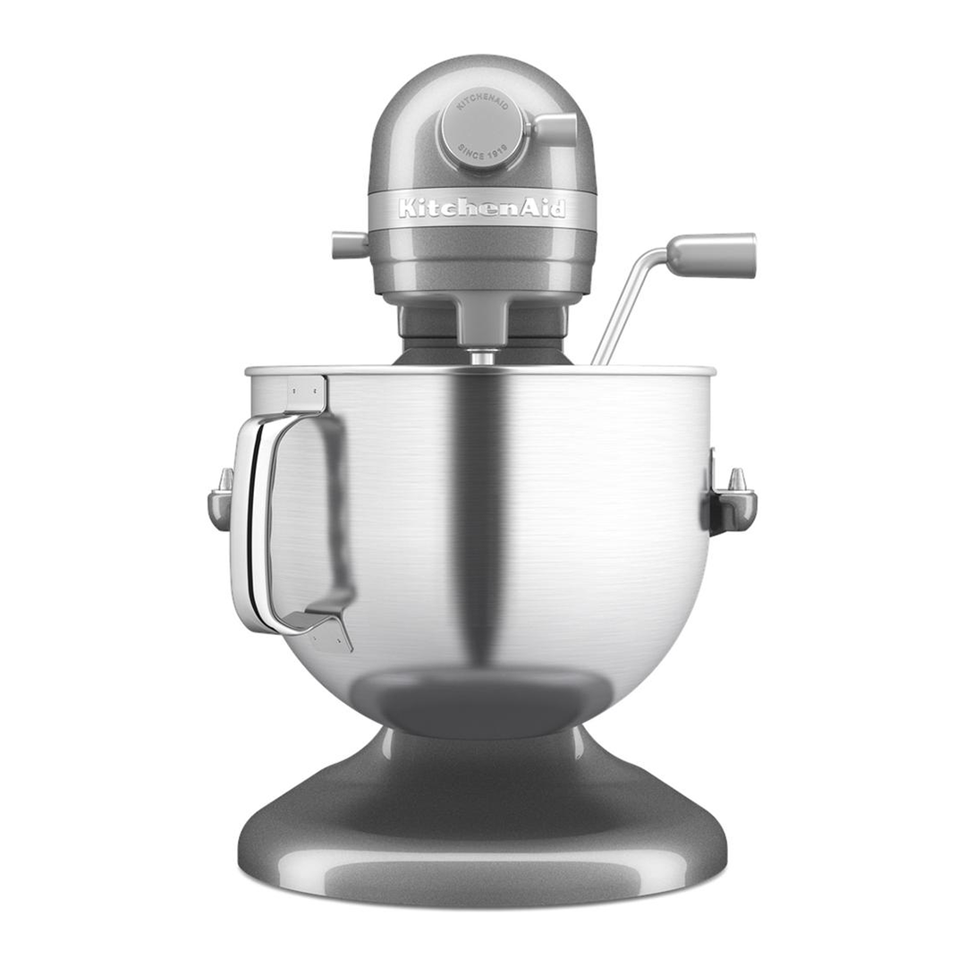 عجانة KitchenAid Artisan 6.6L Medallion Silver من الأمام