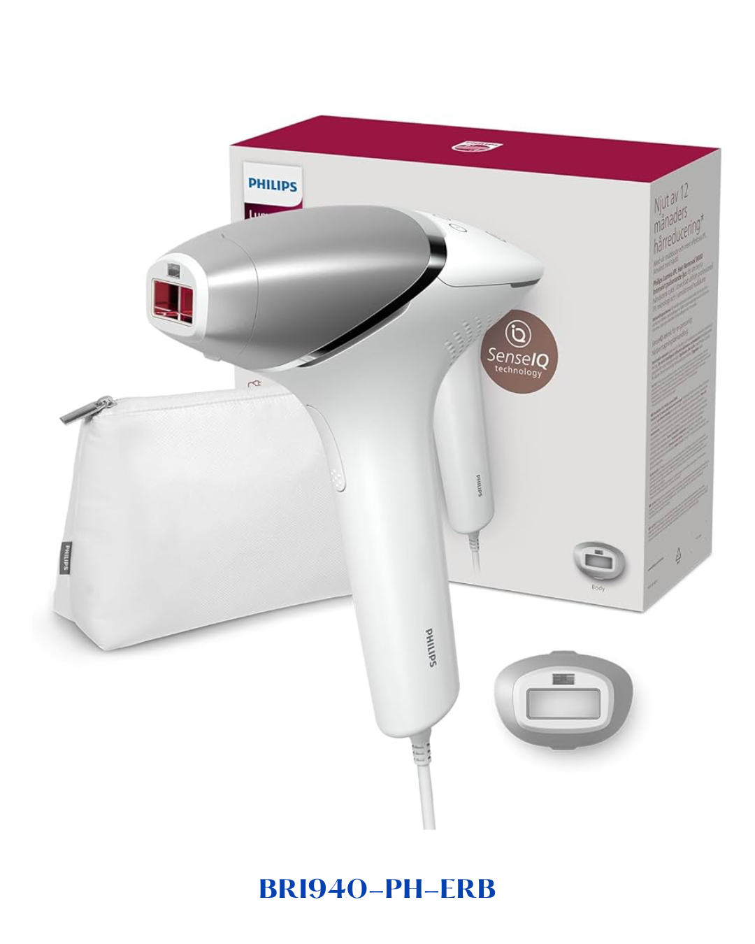 PHILIPS LUMEA 8000 SERIES IPL HAIR REMOVAL DEVICE WITH SENSEIQ