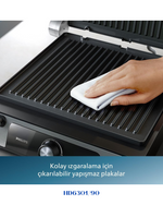 PHILIPS 5000 SERIES CONTACT GRILL HD6301/90