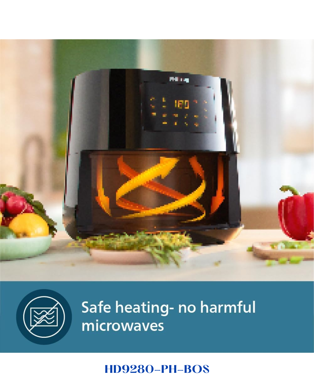 PHILIPS ESSENTIAL AIRFRYER XL 2000W 6.2L
