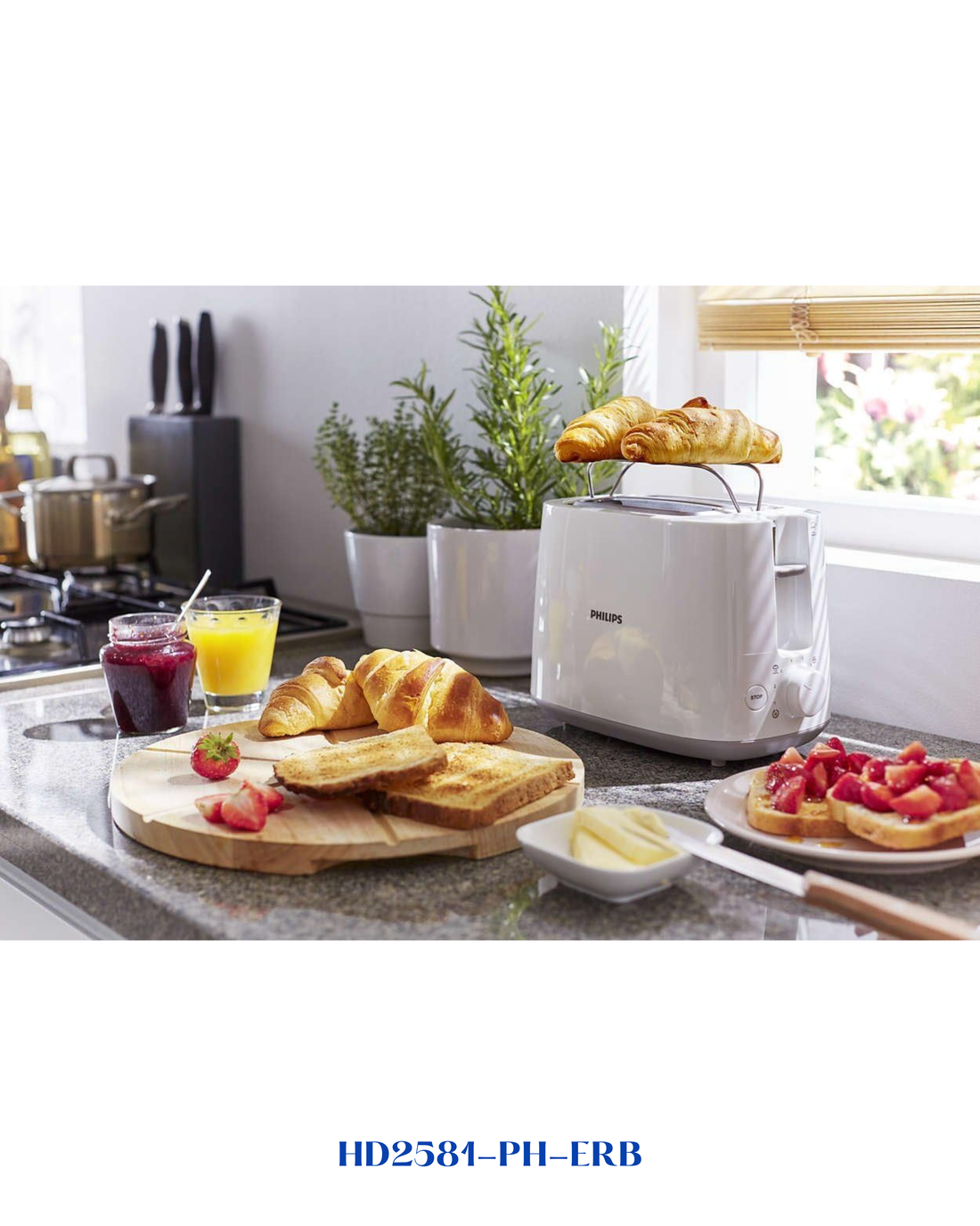 PHILIPS DAILY COLLECTION TOASTER 830W