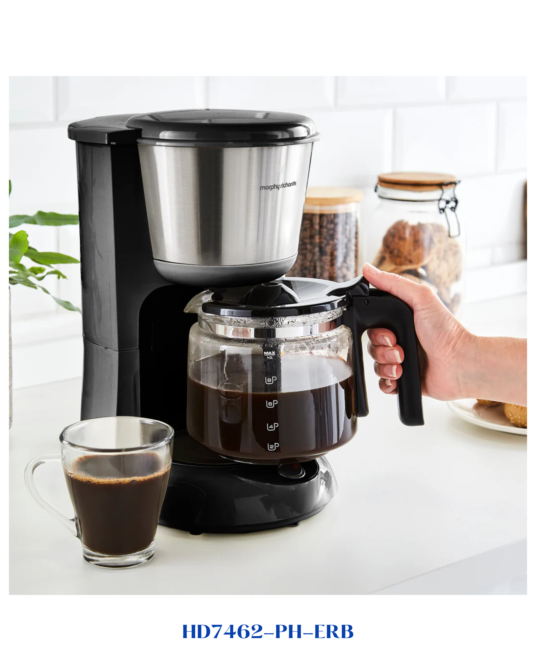 PHILIPS DAILY COLLECTION COFFEE MAKER 1000W 1.2L