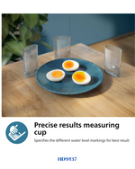 PHILIPS 3000 SERIES EGG COOKER 400W