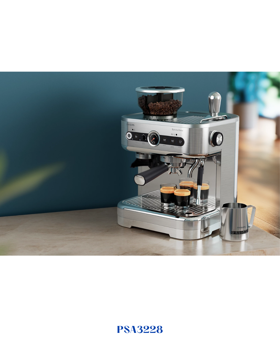 PHILIPS BARISTA BREW SEMI-AUTOMATIC ESPRESSO MACHINE 1350W