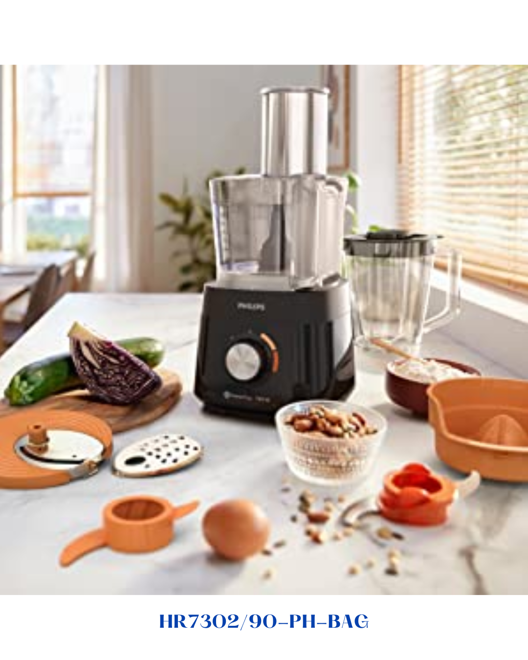 PHILIPS 5000 SERIES FOOD PROCESSOR 750W 1.5L