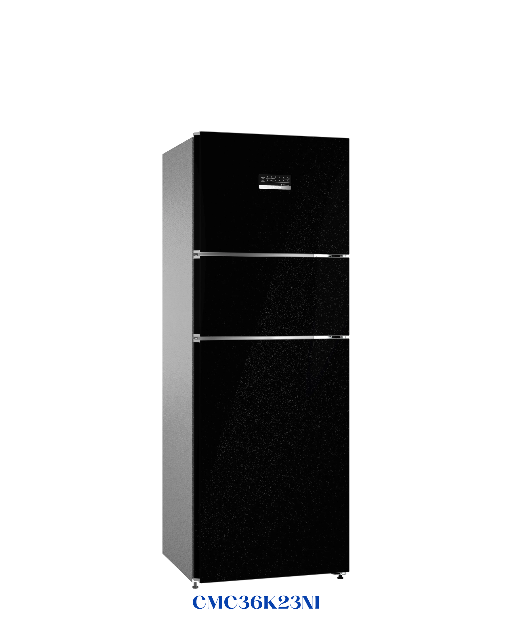 Bosch Series 6 free-standing fridge-freezer with freezer at top 187 x 67cm