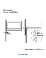 Bosch Built-in Microwave with Grill 900W 25L