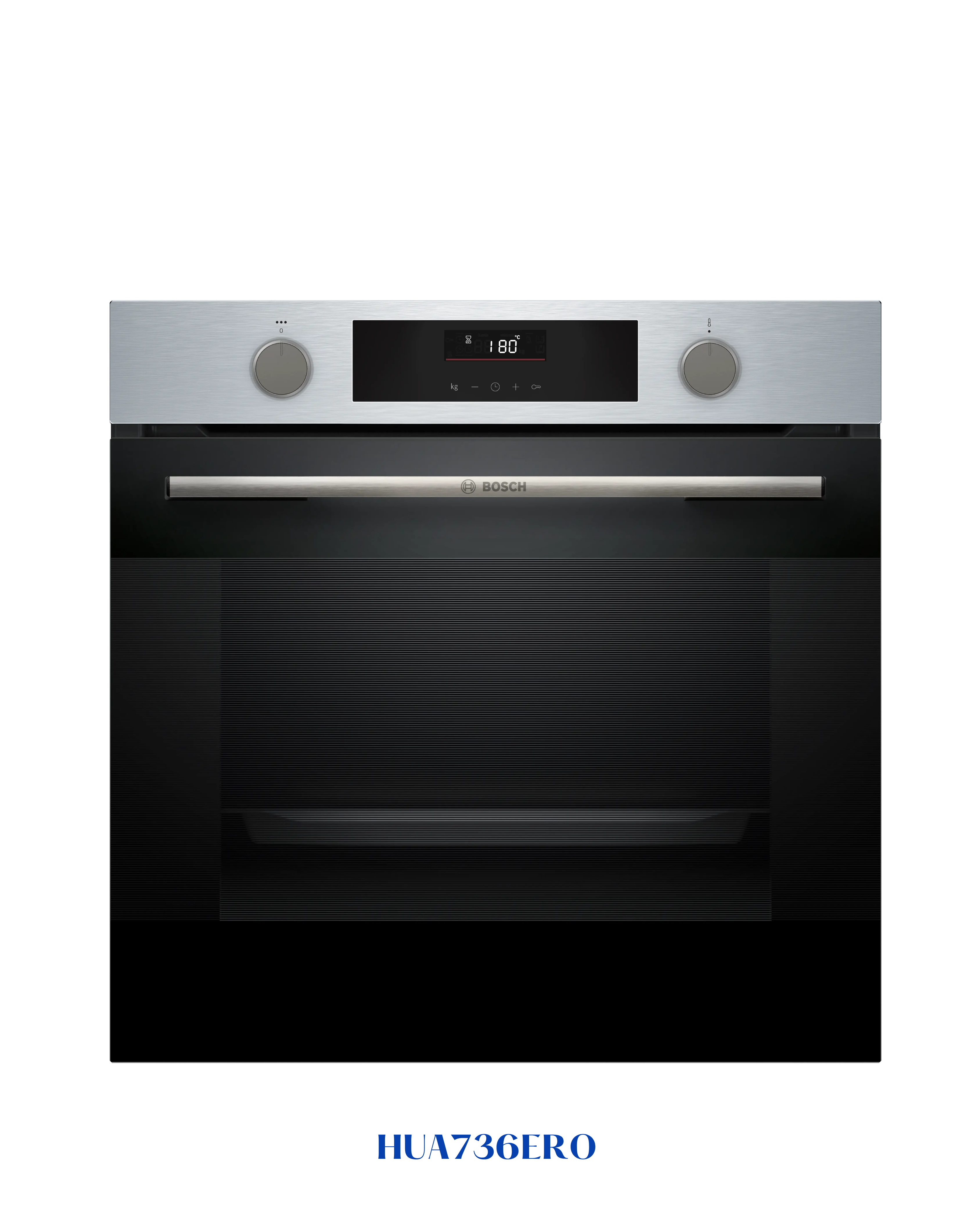 Bosch Series 4 Built-in Oven with Added Steam Function 60 × 60 cm Stainless Steel 3400W 76L