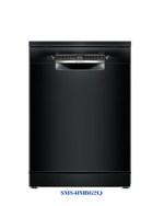 Bosch Series 4 free-standing dishwasher 60 cm Black