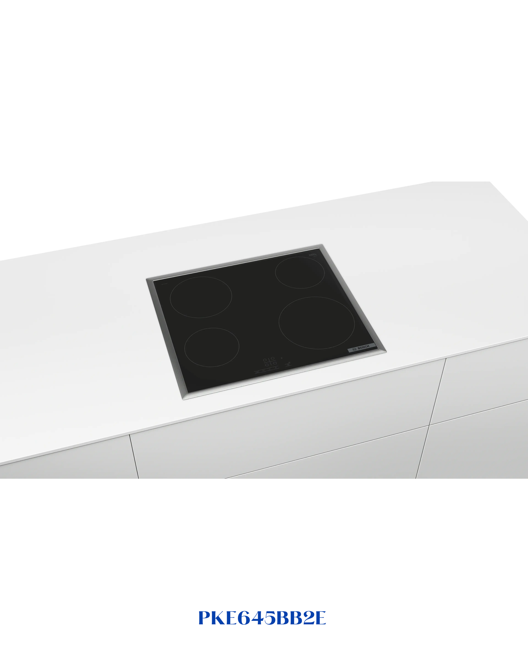 Bosch Series 4 Electric Hob 60 cm Surface Mount with Frame 6600W