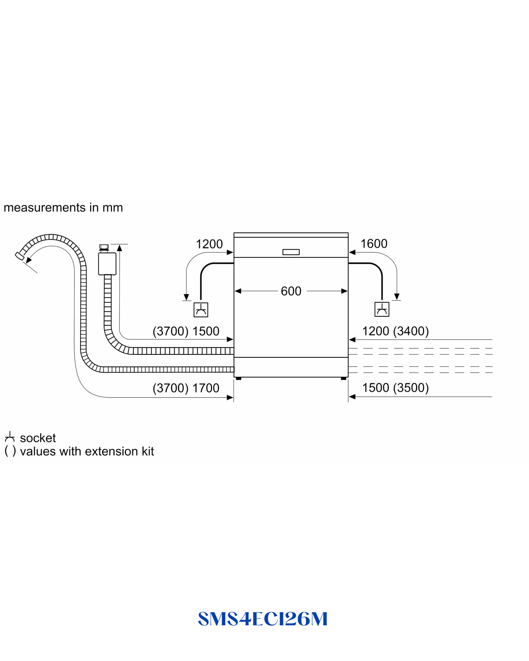 Bosch Series 4 Free-Standing Dishwasher 60 cm