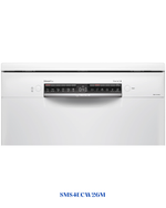 Bosch Series 4 Free-Standing Dishwasher 60 cm White 14 Place Setting