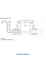 Bosch Series 4 Free-Standing Dishwasher 60 cm White 14 Place Setting