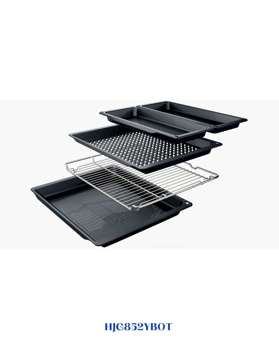 bosch Series 6 Built-in Oven 60 x 60 cm Black 76L