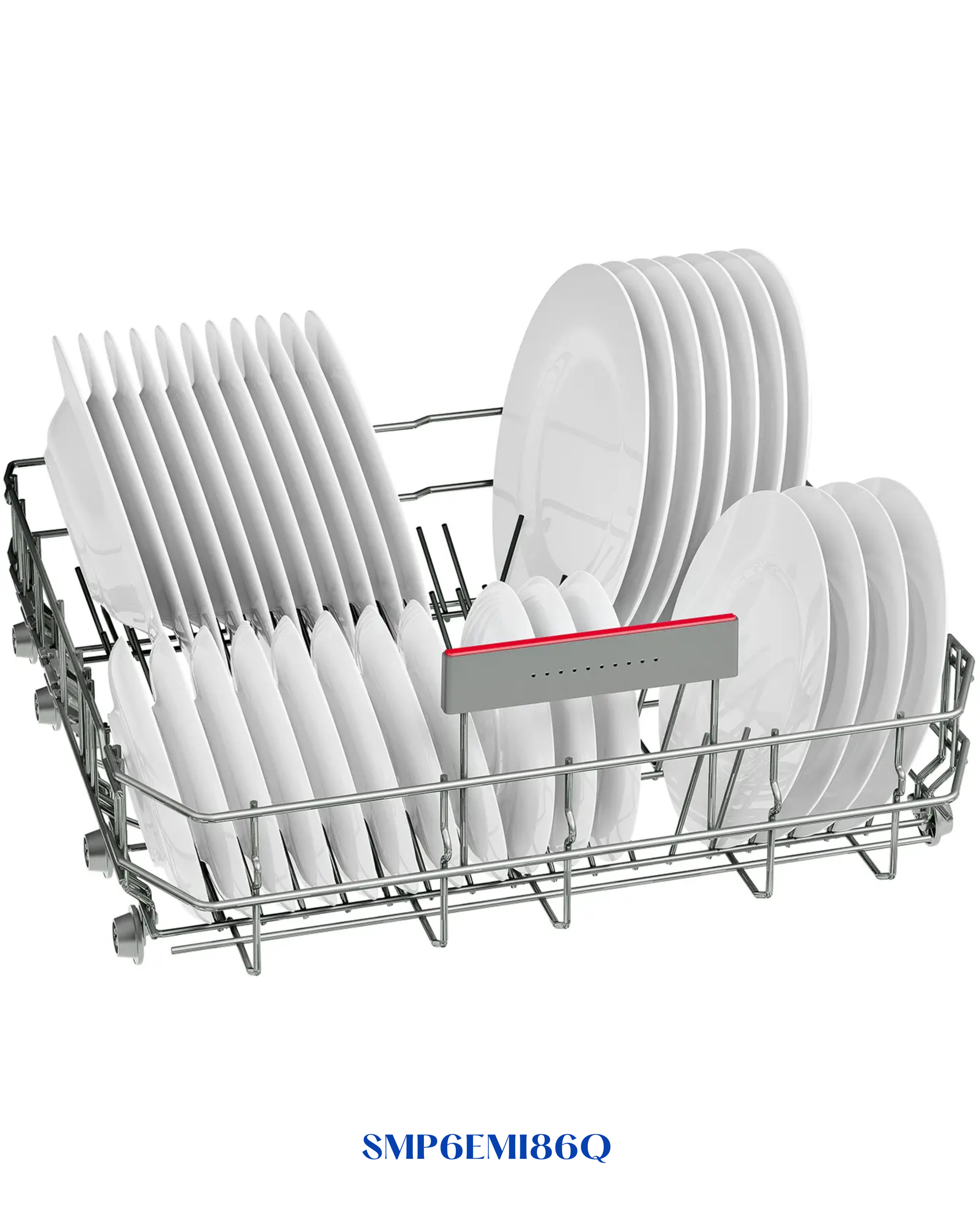 Bosch Series 6 Free-standing Dishwasher 60 cm Silver Inox 13 Place Settings