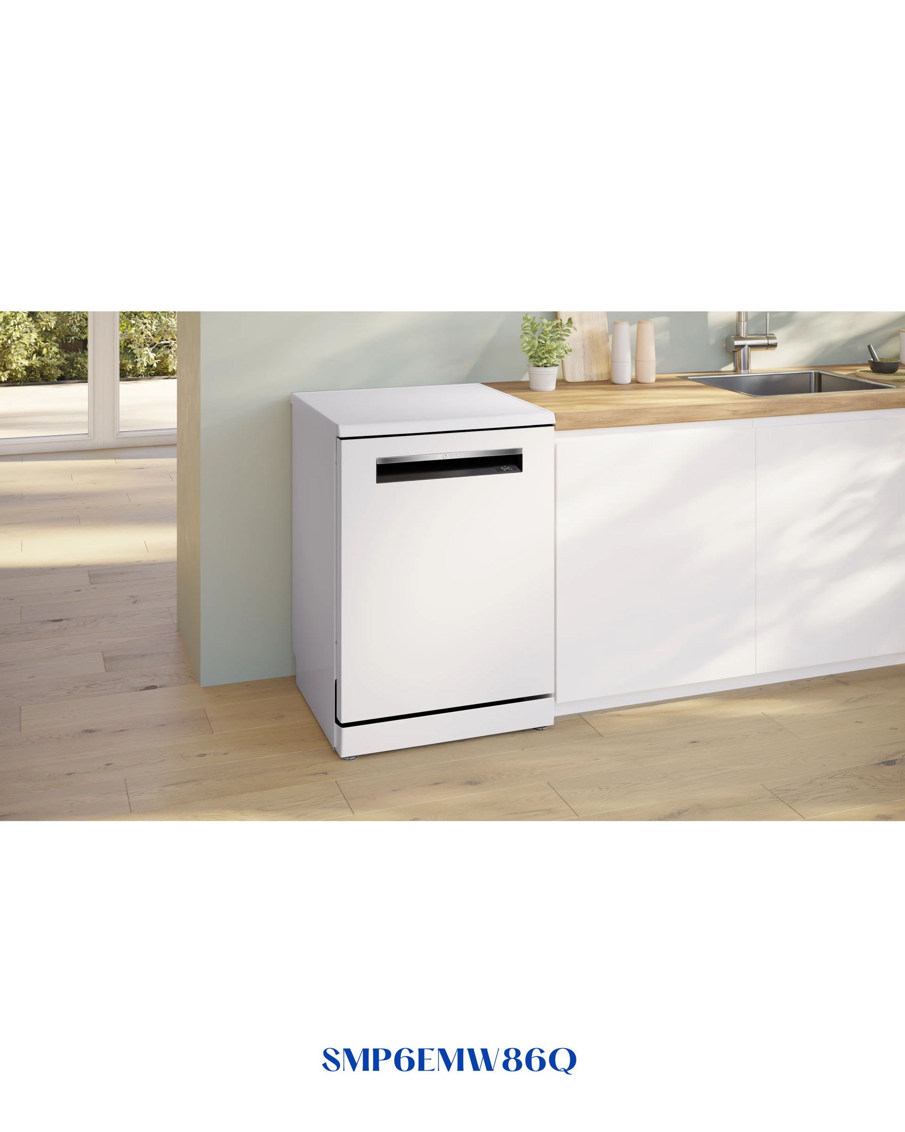 Bosch Series 6 Free-standing Dishwasher 60 cm White – 2400W