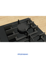 Bosch Series 6 Gas Hob 90 cm Tempered Glass Black