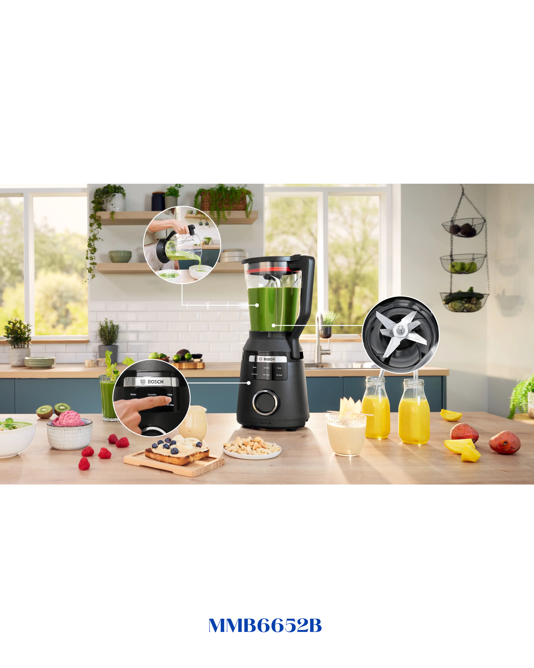 Bosch Series 6 VitaPower High Performance Blender 1800W 2L