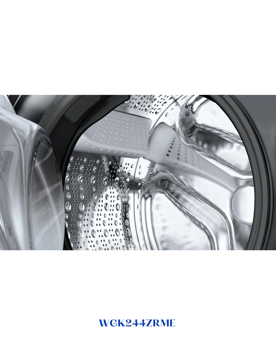Bosch Series 6 Washing Machine, Frontloader Fullsize 9 kg 1400 rpm