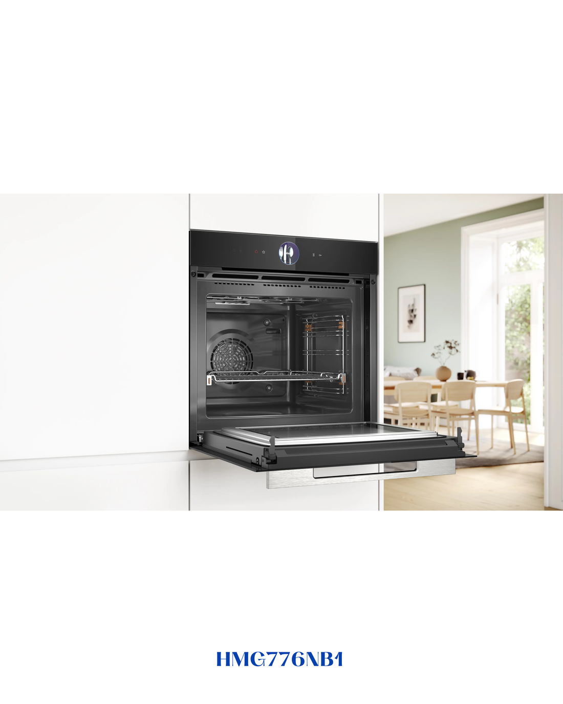Bosch Series 8 Built-in Oven with Microwave Function 67L 800W